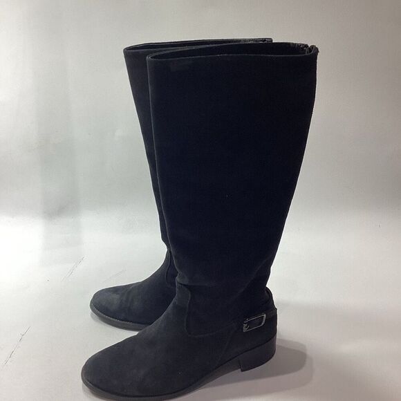 Aquatalia Sue Knee High Boots Black‎ Leather Women’s Size 7 - Picture 10 of 12